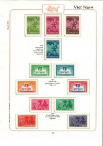 South Viet Nam - 1975 - Sc 1-516 - Complete stamp collection - MNH