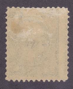 US 407 Mint OG 1914 7¢ Black Washington Perf 12 S/L Watermark VF Scv $70.00