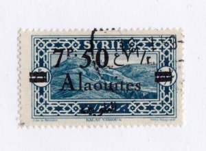 Alaouites stamp #44, used