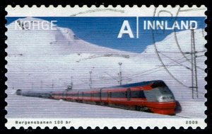 Norway #1574  Used - Train Leaving Tunnel (2009)