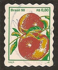 Brazil   Scott   2636E  Apples  Used