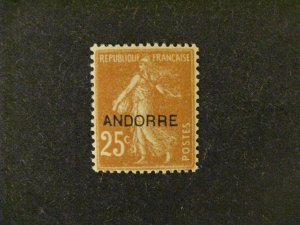 Andorra (French) #8 MNH  a22.7 4983