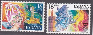 Spain # 2363-2364, Carnivals, Mint NH