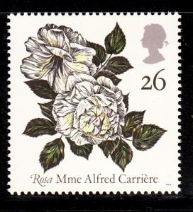 Great Britain 1991 MNH Scott #1383 26p Alfred Carriere - Roses