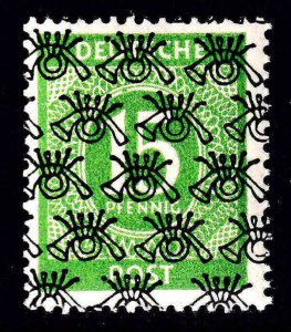 GERMANY 594 INVERTED OVERPRINT OG NH U/M F/VF SIGNED