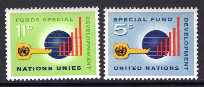 UN New York 137-138 MNH VF