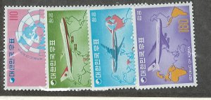 South Korea Scott c39-c42 MVLK! Complete Set!