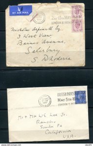 Great Britain 1947 and up 5 Covers Used 14133