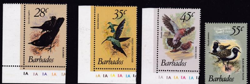 Barbados 1979 Birds Complete set to $10. (18) XF/NH(**)