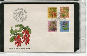 SWITZERLAND; 1976 early Pro Juventute FDC Cover fine used item