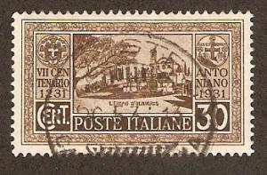 Italy Scott # 260   Used