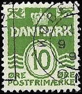 DENMARK   #318 USED (4)