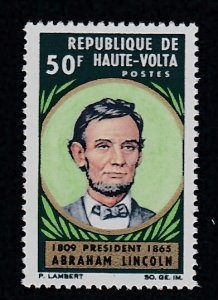 Burkina Faso # 144, Abraham Lincoln, Mint NH, 1/2  Cat.