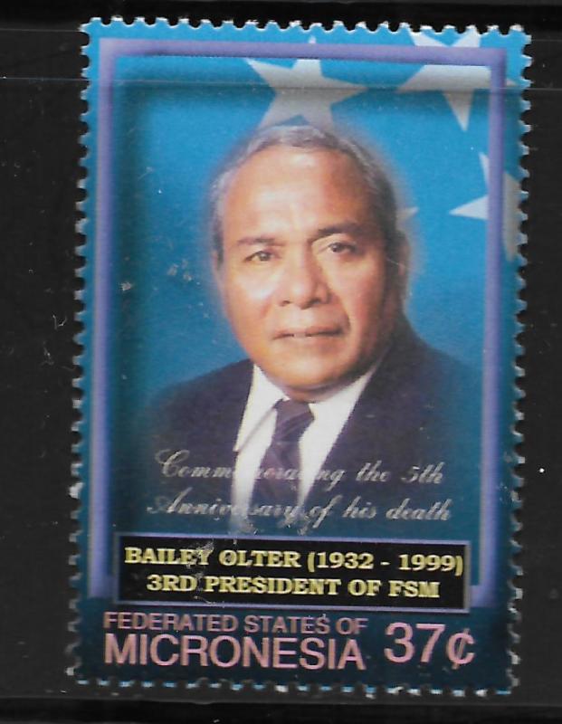 MICRONESIA, 578, MNH, BAILEY OLTER