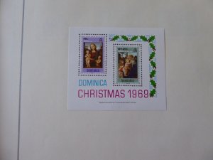 Dominica 1937-1972 Mint Stamp Collection on Scott International Alb Pgs