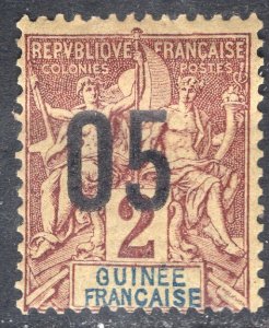 FRENCH GUINEA SCOTT 48