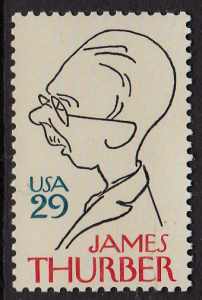 United States #2862 James Thurber, Please see description