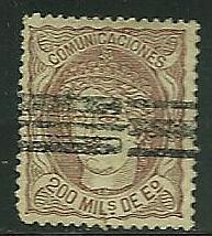 Spain # 168, Used. CV $ 5.25