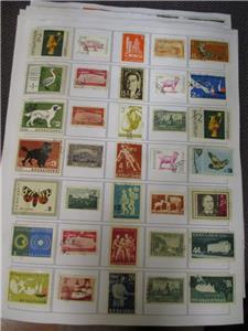 Thousands Of Bulgaria Stamps Hinged On Pages - Unchecked - Read Desc  (BJ11)