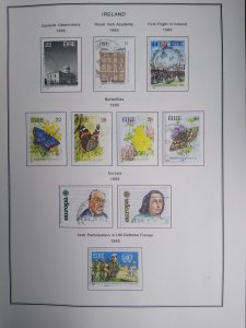 collection on pages Ireland 1985-89 CV $145