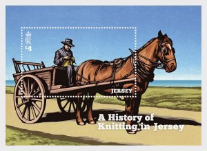 2023 Jersey History of Knitting SS (Scott NA) MNH