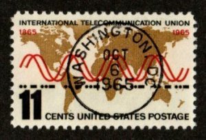 United States #1274 used first day cancel