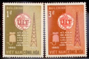Vietnam 1965 SC# 253-4 MLH-OG E48