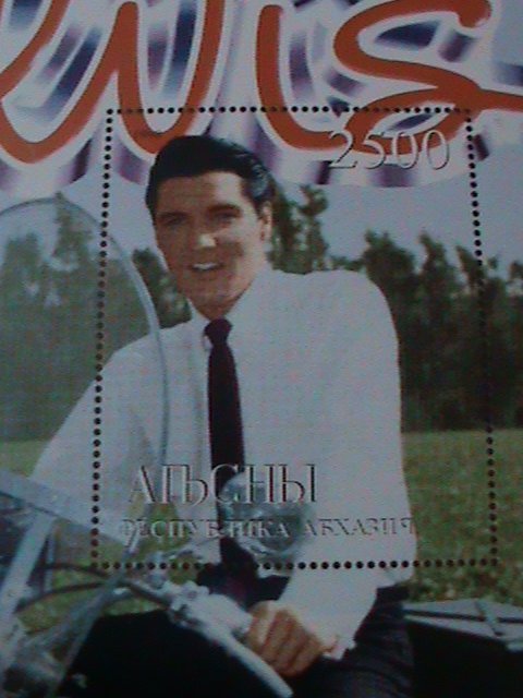​RUSSIA-AIbChbI-1999-ROCK & ROLL MOVIE STAR-ELVIS-MNH-S/S-VERY FINE