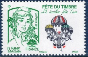 FRANCE 2013 Marianne and Balloon; Scott 4485, Yvert 4809; MNH