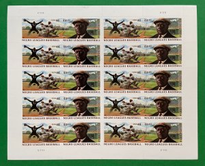 Scott 4465 NEGRO LEAGUES BASEBALL Pane of 20 US 44¢ Stamps MNH ￼2010 