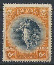 Barbados  SG 208 SC#  147   Used / FU Victory Issue 1920    see scans