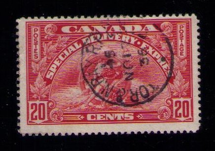 Canada Sc #E6 Used Special Delivery XF Superb