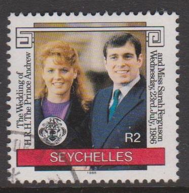 Seychelles Sc#602 Used