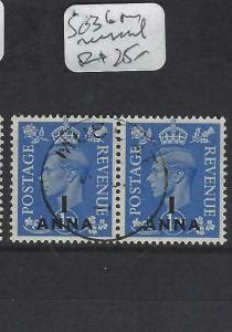 BRITISH PO IN MIDDLE EAST (P0703B)  SG 36  PR    MUSCAT   CANCEL   VFU