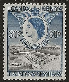 Kenya Uganda  & Tanganyika | Scott # 102 - MH