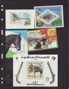 Lot of all different Animal Souvenir Sheets MNH
