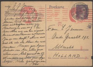 Germany 1943 Netherlands Dutch Holland Inmate AEG Zwangsarbeiterlager Lab 102193