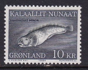 Greenland 137 Fish MNH VF