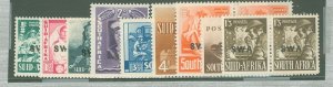 South West Africa #135-43v Mint (NH) Multiple