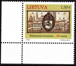 LITHUANIA 2023-16 Architecture: Educational Commission - 250. CORNER, MNH