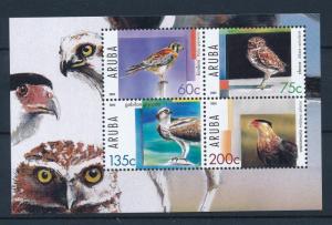 [AR347] Aruba 2005 Birds of prey Souvenir Sheet MNH