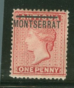 Montserrat #1 Unused Single