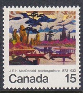 617 1973 L. E. H. MacDonald MNH