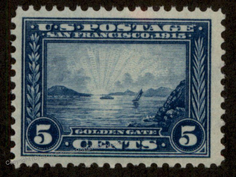 USA Sc 399 5c San Francisco 1915 Panama Pacific MNH 91838