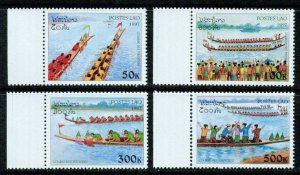 1997 Laos 1612-1615 Canoe ride 4,60 €