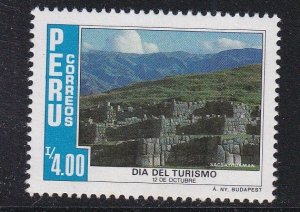 Peru # 891, Tourism Day, Scenic View, Mint NH