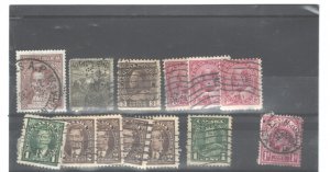 WORLDWIDE PERFINS OF BACK OF THE BOOK STAMPS(ANY OF THEM =$4.00)