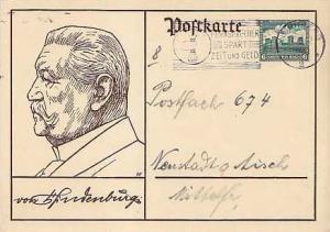 Germany, Government Postal Card