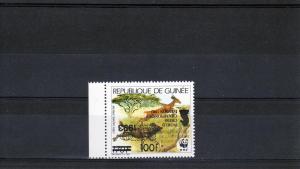 Guinea 1993  WWF ovpt.World Chess Champ.Black Inverted !!!!!!! (1) MNH