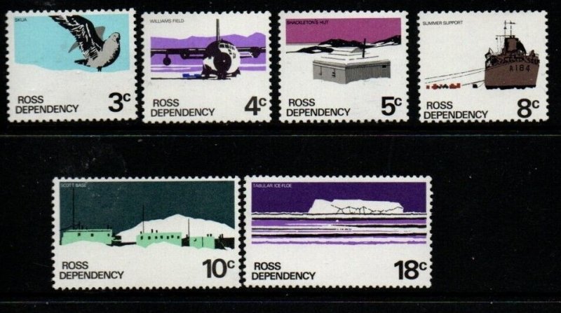 ROSS DEPENDENCY SG9/14 1972 DEFINITIVE S  MNH